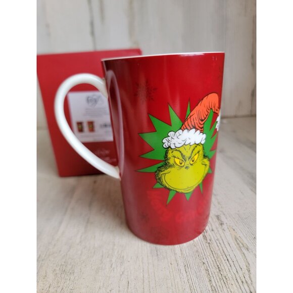 Lenox NEW Merry Grinchmas heat changing magic mug Grinch Xmas decor - Picture 2 of 7